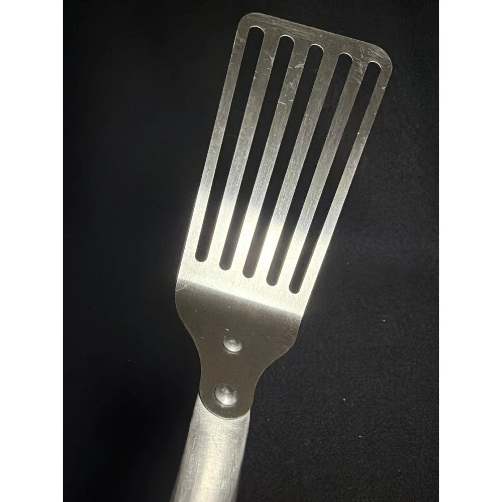 Williams Sonoma‎ Signature Stainless Steel Fish Spatula Slotted Offset Turner